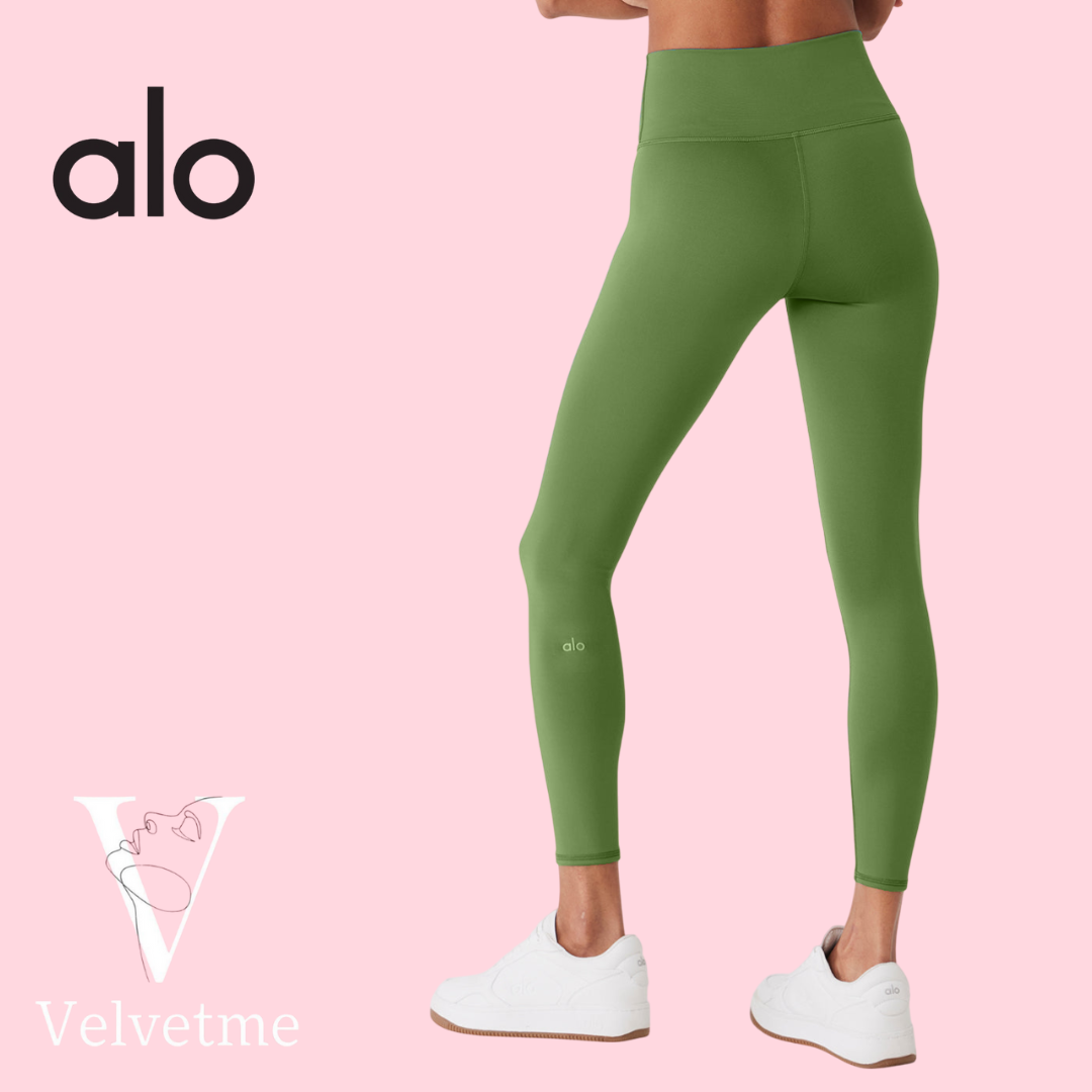 7/8 High-Waist Airlift Legging - Green